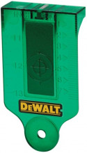 DeWALT Zameriavacia karta pre zelené lasery DE0730G