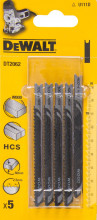 DeWALT Sägeblatt für Holz HCS, 91 mm (5 Stück) DT2062