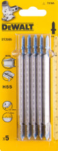DeWALT HSS-Sägeblatt, für Metall, 132 mm (5 Stück) DT2085