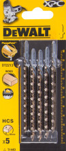 DeWALT XPC Holz-Stahl-Sägeblätter (HCS) Quick Cuts 100 mm 5 Stück DT2213