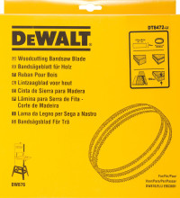 DeWALT Pílový pás pre , pozdĺžne a priečne rezy dreva, plastu 10 mm DT8472