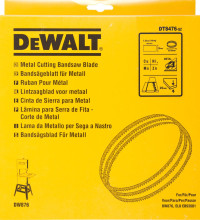 DeWALT Pílový pás pre DW876 na kov, neželezné koy, hrubá oceľ, 12 mm DT8476