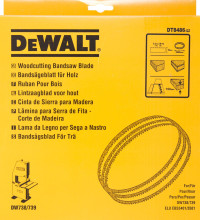 DeWALT Pilový pás pro DW738/9 pro dřevo, umakart a lamináty, 10 mm DT8486
