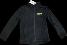 DeWalt Sweatshirt schwarzes Fleece - Größe S DWMIKS