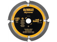 DeWALT Sägeblatt für Faserzement- und Laminatplatten, 165 x 20 mm, 4 Zähne DT1471