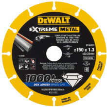 DeWALT Diamant-Trennscheibe 150 mm, DT40253