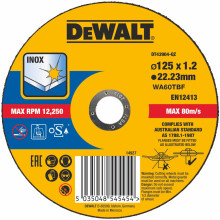 DeWALT řezný kotouč na nerez DT43904