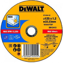 DeWALT rezný kotúč na nerez DT43922