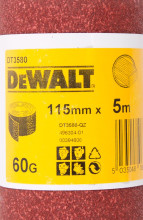 DeWALT Rolka papieru ściernego 5m x 115mm P60 DT3580