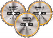 DeWALT sada pílových kotúčov CONSTRUCTION, 305 X 30 mm, 3 ks DT1964