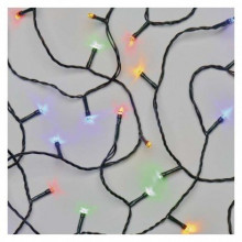 EMOS LED vianočná reťaz, 12 m, vonkajšia aj vnútorná, multicolor, časovač 1550044002
