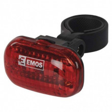 EMOS LED zadné svietidlo na bicykel P3910 na 2× AAA, 2 lm 1446001000