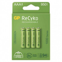 EMOS Nabíjacia batéria GP ReCyko 1000 (AAA) 4 ks 1032124100