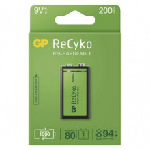 EMOS Nabíjacia batéria GP ReCyko 200 (9V) 1 ks 1032521020