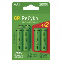 EMOS Nabíjacia batéria GP ReCyko 2700 (AA) 6 ks 1032226270