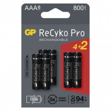 EMOS Nabíjacia batéria GP ReCyko Pro Professional (AAA) 6 ks 1033126080