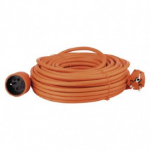 EMOS Prodlužovací kabel – spojka, 25m, 3× 1,5mm, oranžový 1901012500