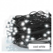 EMOS Standard LED spojovacia vianočná reťaz – sieť, 1,5x2 m, vonkajšia, studená biela 1550012006