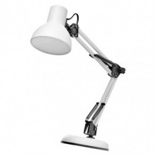 EMOS Stolní lampa LUCAS na žárovku E27, bílá 1538169000