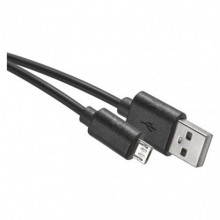 EMOS USB kabel 2.0 A/M - micro B/M 0,2m černý, Quick Charge 2335070710