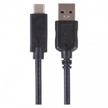EMOS USB kabel 3.0 A/M - USB 3.1 C/M 1m černý, Quick charge 2335072100