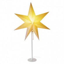 EMOS LED hviezda papierová so stojanom, 45 cm, vnút. 1550005013
