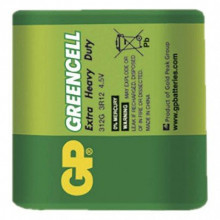 EMOS Zinko-chloridová batéria GP Greencell 3R12 (4,5V) 1012601000