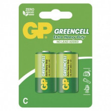 EMOS Zinko-chloridová batéria GP Greencell R14 (C) 1012312000