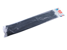 EXTOL PREMIUM pásky sťahovacie na káble čierne, 600x8, 8mm, 50ks, nylon PA66 8856176