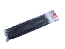 EXTOL PREMIUM pásky sťahovacie na káble EXTRA, čierne, 370x7, 6mm, 50ks, nylon PA66 8856238