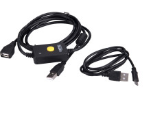 Extol Premium Kabel pro přenos dat k posuvkám 8825221 a 8825224, USB (m) - (vstup i výstup), délka 2,8m 8825221A