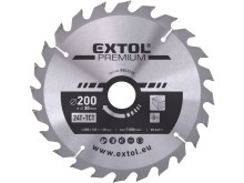 EXTOL PREMIUM kotúč pílový s SK plátkami, O 200x3, 0x30mm, 24T 8803230