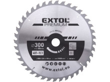 EXTOL PREMIUM kotúč pílový s SK plátkami, O 300x3, 0x30mm, 40T 8803246