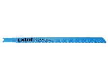 EXTOL PREMIUM plátky do přímočaré pily 5ks, 106x1,8mm, Bi-metal 8805705