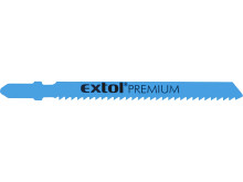 EXTOL PREMIUM plátky do přímočaré pily 5ks, 75x2,5mm, Bi-metal 8805203