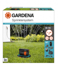 Gardena Komplett-Set mit Versenk-Viereckregner OS 140 8221-20