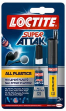 Loctite Super Attak Plastix 2g + 4ml