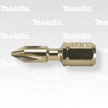 Makita KOŃCÓWKA WKRĘTAKOWA SKRĘTNA PH1-25mm IMPACT GOLD (2szt)