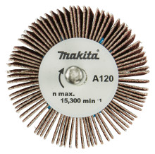 Makita Kotúč stopkový lamelový 50x30x6 mm A120 Oxid hlinitý D-75247