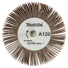 Makita Kotúč stopkový lamelový 60x30x6 mm A120 Oxid hlinitý D-75281