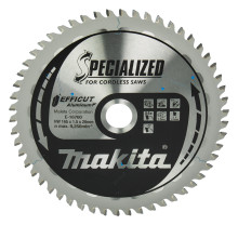 Makita Brzeszczot ukośny i aluminiowy Brzeszczot Wydajność 165x20mm 54T -3g E-16760