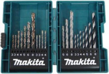 Makita Metall/Holz/Holz-Bohrer-Set 3-8mm (je 1), 21-teilig B-44884