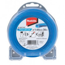 Makita Nylonowy sznurek 1,65 mm, niebieski, 30 m, specjalny do maszyn akumulatorowych E-01747
