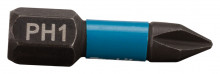 Makita torzný bit 1/4" Impact Black PH1, 25mm 2 ks B-63600