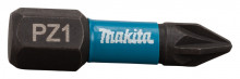 Makita torzný bit 1/4" Impact Black PZ1, 25mm 2 ks B-63638