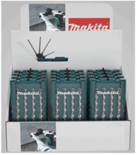 Makita Bohrer für SDS-Plus TCT-Hämmer, Zentrierspitze 4er-Pack 12 Stück E-13605-12