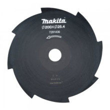 Makita vyžínací nůž 8 zubů 200x25,4mm DUR194 191Y44-2