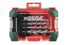 METABO 13-teiliges Bohrerset "SP“ für Bohr- und Schlagbohrmaschinen 626728000