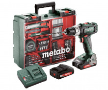 Metabo BS 18 L Akku-Bohrhammer Set mit Mobile Werkstatt 602321870