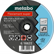 Metabo Klasa jakości A 36-O „Flexiamant Super” Inox